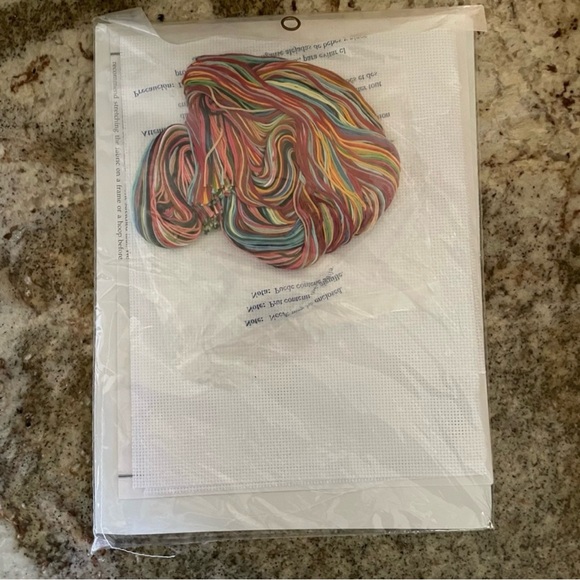 Vintage Rare 1995 Fiesta Collection Bucilla Counted Cross Stitch #41067. - Picture 2 of 3